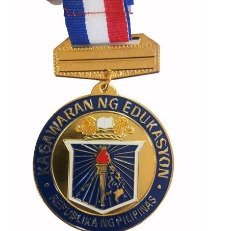 300PCS PER ORDER OF DEPED KAGAWARAN MEDALS 6CM GOLD | Lazada PH