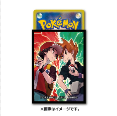 pokemon-japan-sleeve-ลาย-red-amp-green-ลิขสิทธิ์แท้-pok-mon-center-สลีฟ-ซองการ์ด-ซองใส่การ์ด-sleeve