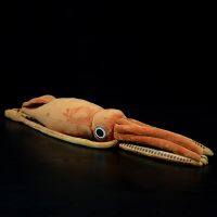 130ซม. น่ารัก Giant Squid ตุ๊กตา Plush ของเล่น Atlantic Giant Squid ตุ๊กตาสัตว์จำลองชีวิตจริง Architeuthis Dux Soft เด็กของขวัญ