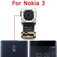 กล้องหลังเดิมสำหรับ Nokia 3มุมมองด้านหลังโมดูลกล้องด้านหลังขนาดใหญ่อะไหล่สำรองสายเคเบิลงอได้เลนส์สมาร์ทโฟน SXT37124