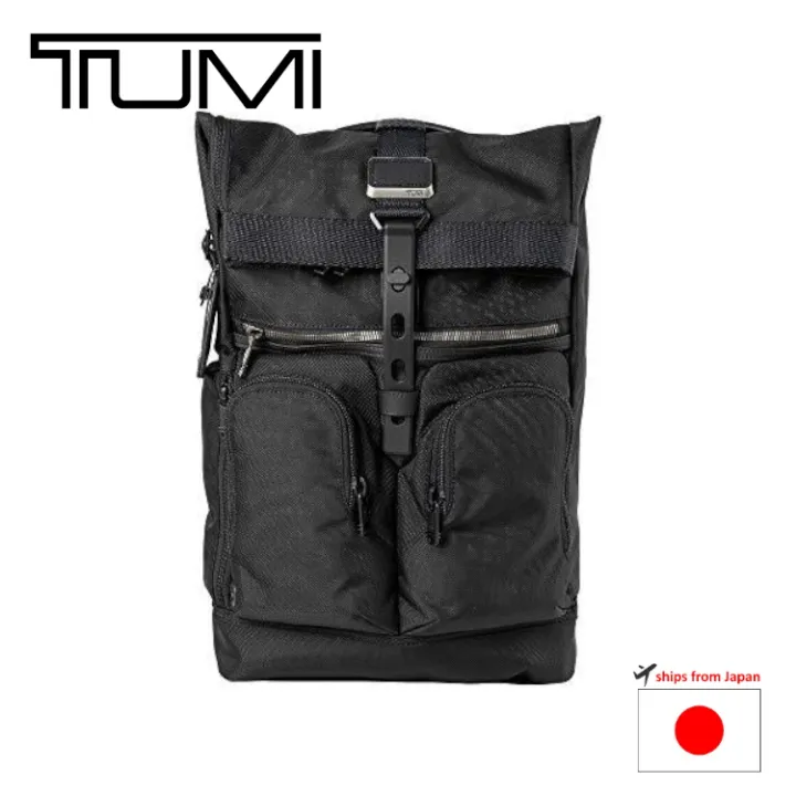TUMI Ballistic nylon Alpha Bravo Lance backpack Black 232659D 130571