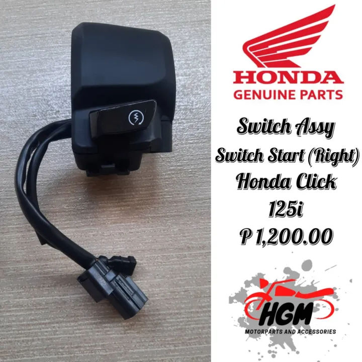 SWITCH ASSEMBLY, START HONDA CLICK 125i V2 (35130K60B71 / 35130K60