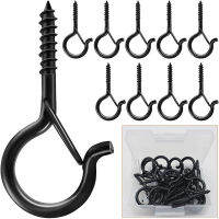 12 Pcs Q-Hanger Stainless steel Screw Hooks for String Light for String Light Flower Pot Garden Yard Patio Kitchen Coat Hanger