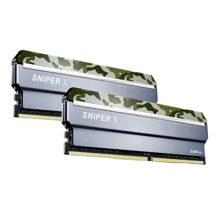 G.SKILL (8GBx2) DDR4/3200 RAM PC (แรมพีซี) SNIPER X (CLASSIC CAMO) (F4 ...