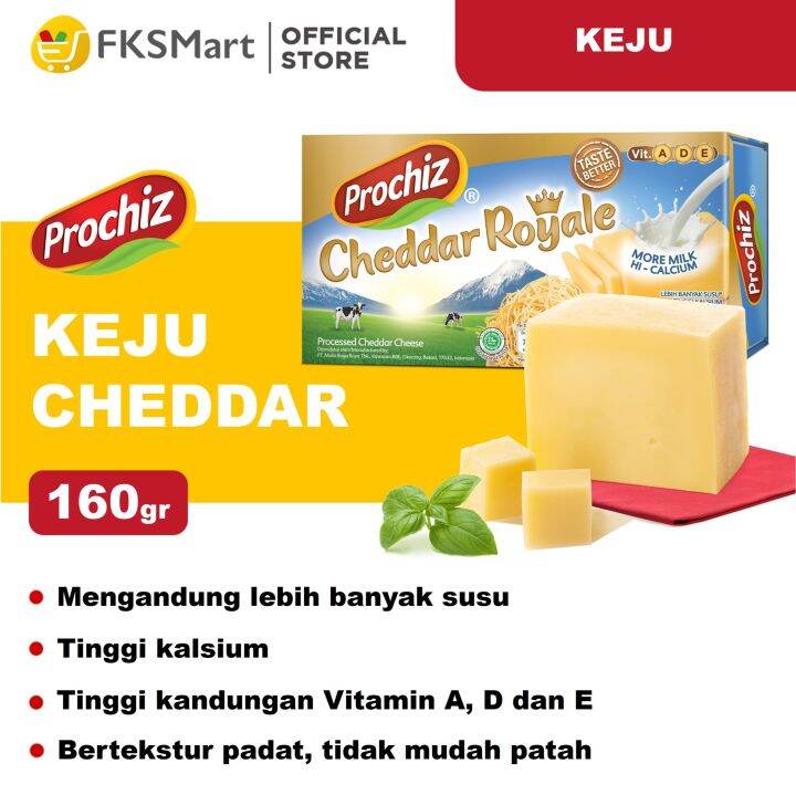 PROCHIZ Cheddar Royale 160 Gr | Lazada Indonesia