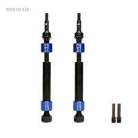 110 #5451X 2Pcs Splined CVD Swing Driveshaft Axles 45# Hard Steel For RC Car Parts Traxxas E-Revo Summit Revo 3.3 E-MAXX T-MAXX