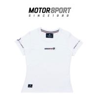 เสื้อยืดทรงผู้หญิง Memo Supersoft Premium งานปักและสกรีน รุ่น Motorsport ( SM)