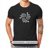 Bitcoin Cryptocurrency Meme Iota Crypto Coin T Shirt Classic Male Grunge Top Quality Tshirt Loose Crew Neck 【Size S-4XL-5XL-6XL】