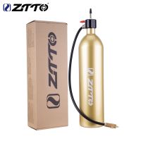 ZTTO MTB Road Bike Tubeless Tire Inflator Tyre Air Booster Air bottle With Valve Gas Cylinder 1.15L For Bike Tubeless 29" tire Air Compressors  Inflat