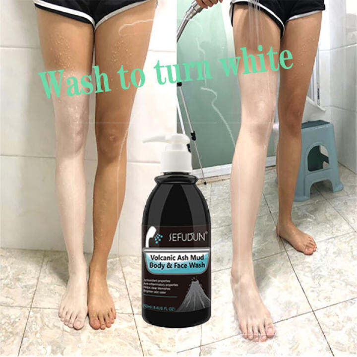 Volcanic Mud Shower Gel Body Wash Whitening Body Wash Moisturizing