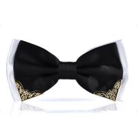 5 Colors Fashion Bow Ties for Men Bowtie Tuxedo Classic Solid Color Wedding Party Red Black White Green Butterfly Cravat Brand Nails Screws Fasteners