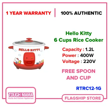 Tough Mama RTRC18-1G Hello Kitty Rice Cooker Straight Type 1.8L