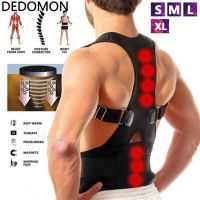 【cw】 Adjustable Back Shoulder Posture Corrector Male Female Magnetic SupportElastic Brace BeltOffice Sport Neck Brace