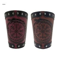 【NATA】 ✿ Faux Leather Arm Armors Renaissances Arm Guard Bracer Cosplay Costume