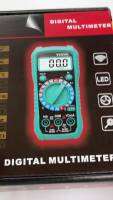 โปรโมชั่น++ Multimeter XL830L（เเบตตรี่อยู่ในตัว）เครื่องวัดแรงดันไฟ วัดกระแสไฟ วัดค่าความต้านทาน วัดทรานซิสเตอร์ ดิจิตอลมัลติมิเตอร์ ราคาถูก เครื่องวัดไฟฟ้า เครื่องวัดกระแสไฟฟ้า ไฟฟ้า  เครื่องมือช่าง