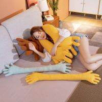 ฝ่ามือที่น่าสนใจตุ๊กตาของเล่นสร้างสรรค์ฝ่ามือที่มีสีสันขนาด80/160ซม. นิ้วจำลองหมอนผ้าฝ้ายตุ๊กตาสำหรับหมอนอิงตกแต่งบ้าน