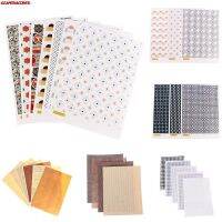 1pc 27 Kinds Of Dollhouse Floor Sticker Wall Decal Kitchen Bathroom Miniature Accessory