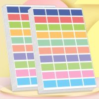 hot！【DT】❅  10Pcs/lot Colorful Rectangle Stickers Scrapbook Planner Memo Stationery Diary Album Self-adhesive Label