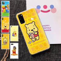 GT307 Winnie Pooh TPU อ่อนนุ่ม เคสโทรศัพท์ ปก หรับ Samsung A34 M52 A04 M30S A23 M23 M53 M21 A54 M30 A40S A9 A14 A04S M33 Plus