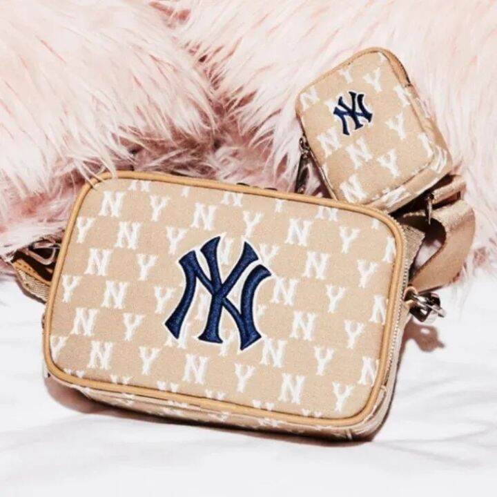 mlb-official-ny-korean-ml-trendy-brand-couple-shoulder-bag-mother-and-child-camera-bag-ny-embroidery-messenger-bag-men-and-women-all-match-sports-and-leisure-bag