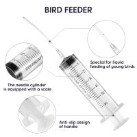 ✗ Squirrel Feeders Bird Feeding Syringe Tube Turtledove 20x2cm Parrot Kit Baby Birds Milk Pet Feeding Tube Syringe Pet Feeder