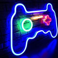 ♤♤▽ Custom Gaming Neon Sign Light Wall Hanging Decoration Neon Lamp LED Night Light for Bedroom Kids Room Birthday Christmas Gifts