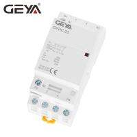 GEYA GYHC 4P 25A 220V/230V 50/60HZ ราง Din บ้าน AC คอนแทคแบบแยกส่วน4NO หรือ2NO2NC หรือ3NO1NC หรือ4NC