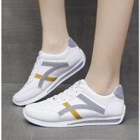 [COD][พร้อมส่ง] Tenis feminino รองเท้าผ้าใบลําลอง ระบายอากาศ สีขาว เหมาะกับการวิ่ง ไซซ์ 35-40 สําหรับผู้หญิง