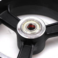 High quality solid wheel 5 inch 5.5x2 fast wheel Carbon fiber scooter solid tire with alloy rim