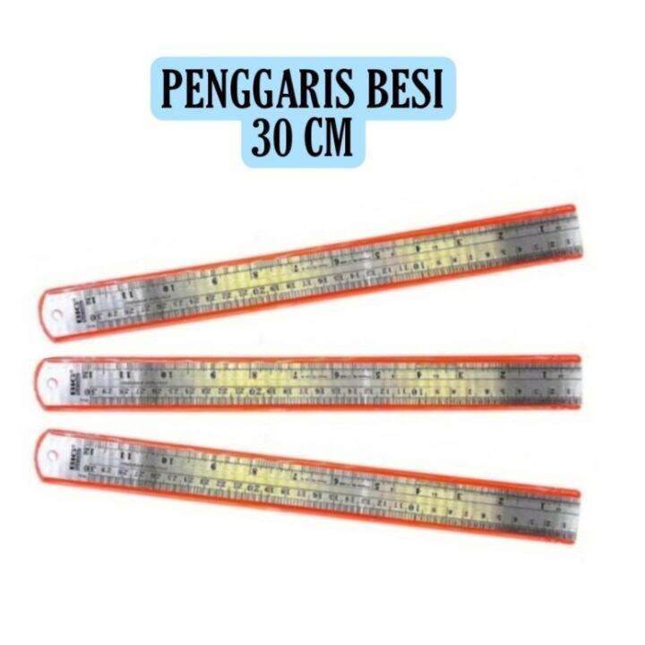 Penggaris Besi Cm Stainless Lazada Indonesia