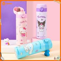 HOMOO ขวดความร้อนถ้วยฉนวนกันความร้อนสุญญากาศ Sanrio 500มล. ลายการ์ตูนสำหรับรถยนต์316ขวดสแตนเลสสตีลสุญญากาศกันการรั่วของแก้วกาแฟกระบอกน้ำสำหรับเป็นของขวัญแก้วกันร้อนความร้อนแบบพกพาได้คุณภาพสูง