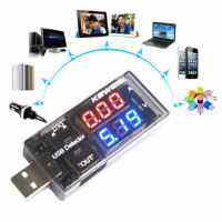 【?24 Hours Shipping】เครื่องตรวจจับการชาร์จแรงดันกระแส Voltmeter Baterai เครื่องชาร์จ USB ของแพทย์สำหรับห้องปฏิบัติการโรงงาน