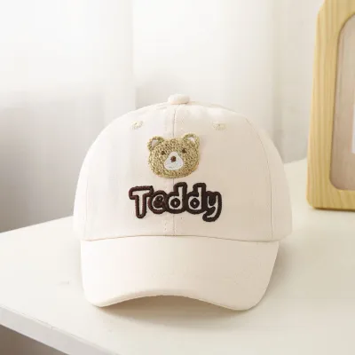IP Mũ Bóng Chày Trẻ Em Mũ Teddy In Chữ Cái Cho Bé Trai Và Bé Gái
