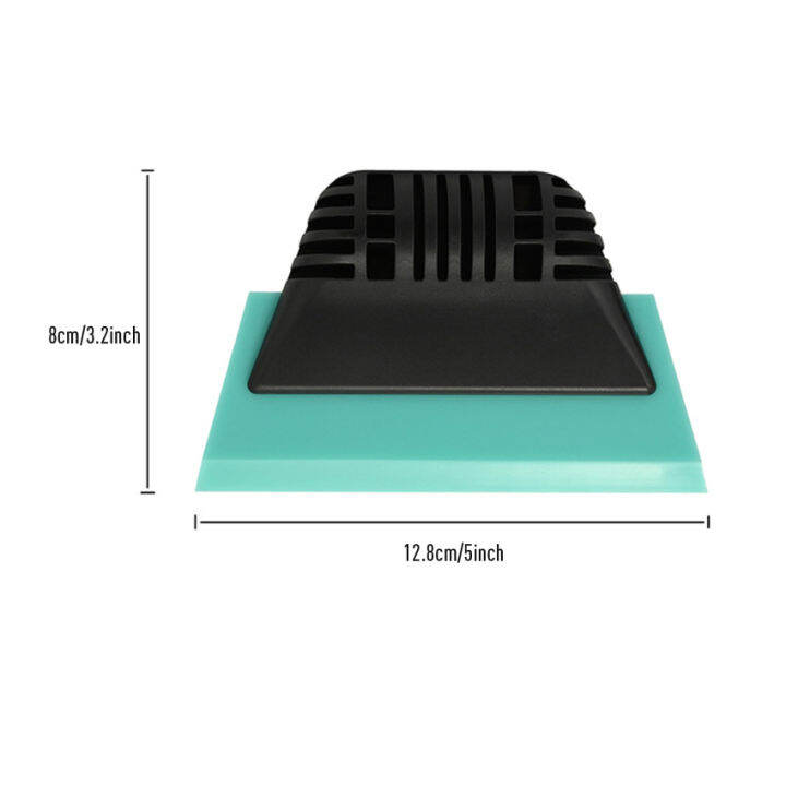 ที่เช็ดกระจกน้ำกระจกอุปกรณ์เคลือบฟิล์มซิลิกาไม้รีดน้ำแบบนิ่มที่ขูดแต่งรถลูกกลิ้งฟิล์มหน้าต่างการ์ดสติกเกอร์ตกแต่ง