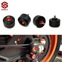 CNC Front Rear Fork Wheel Frame Slider Crash Protector Pads Roda For KTM DUKE/RC 125 200 250 390 DUKE125 200 DUKE250 DUKE390