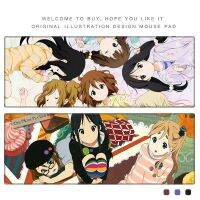 Light Tone Girl Mouse Pad Merchandise Oversized Customized Soft Cushion Table Mat Large Two-Dimensional Anime Computer Keyboard Mat