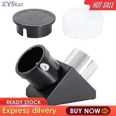 ZYStar 90องศากระจกในแนวทแยงอุปกรณ์เสริมสำหรับหักเหแว่นกล้องโทรทรรศน์เลนส์