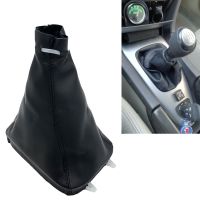Gear Shift Knob PU Leather Gaiter Boot Cover Lever Shifter For SAAB 93 9-3 SS 2003 2004 2005 2006 2007 2008 2009 2010 2011 2012