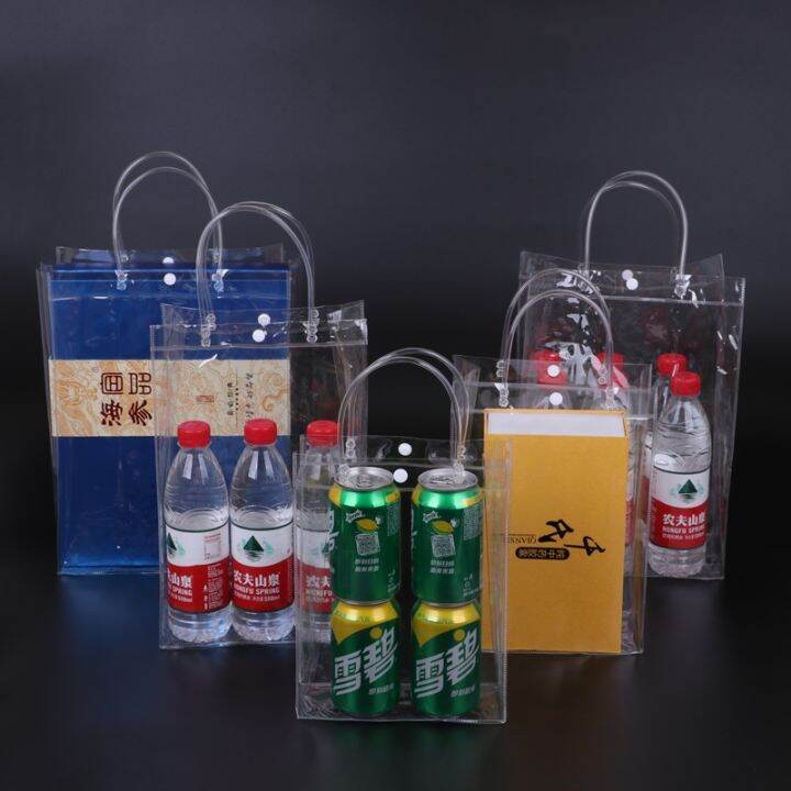 pvc-handbag-custom-milk-tea-cosmetics-souvenir-thickened-high-end-plastic-bag-custom-transparent-gift-bag-may