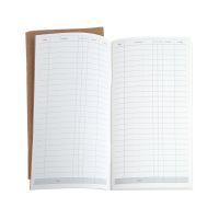 Kraft Paper Notebook Account Book Dot Journal Diary Memo Blank Page Stationery