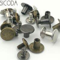 SICODA สกรูล้อแม็ก4/20ชิ้นสำหรับเข็มขัดหนัง Diy สกรูกากบาทเข็มขัดหัวสกรูอุปกรณ์เสริมกระเป๋าเดินทางกระเป๋าเสื้อผ้า