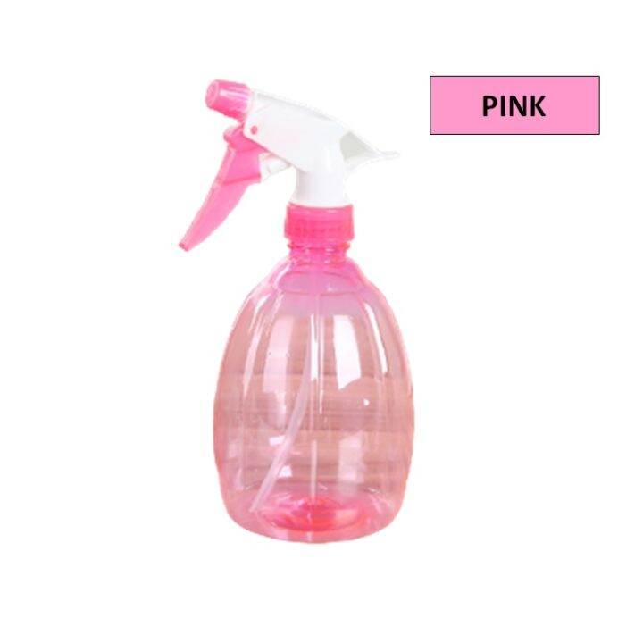 Clear Plastic Spray Bottle Candy Color Hand Pressure Disinfection Plant