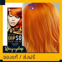 ดิ๊พโซ่ S19 สีทองแดงประกายส้ม สีผม สีย้อมผม ครีมย้อมผม ยาย้อมผม ครีมเปลี่ยนสีผม Dipso S19