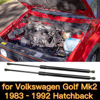 Hood Damper สำหรับ VW Volkswagen Golf Mk2 1983-1992 Hatchback Gas Struts Lift สนับสนุนด้านหน้า Bonnet ปรับเปลี่ยนฤดูใบไม้ผลิโช้คอัพก้าน