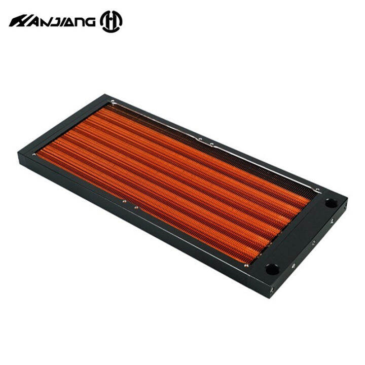 hj-2x140มม-280มม-super-thin-17มม-หม้อน้ำทองแดงหนาสำหรับ-a4-mini-คอมพิวเตอร์-water-cooling-kit-loop-build-heat-sink-g14