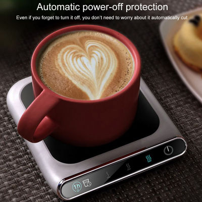 Offee Mug Warmer Cup Heater Smart Thermostatic Hot Tea Makers Heating Coaster Desktop Heater for Coffee Milk Tea
