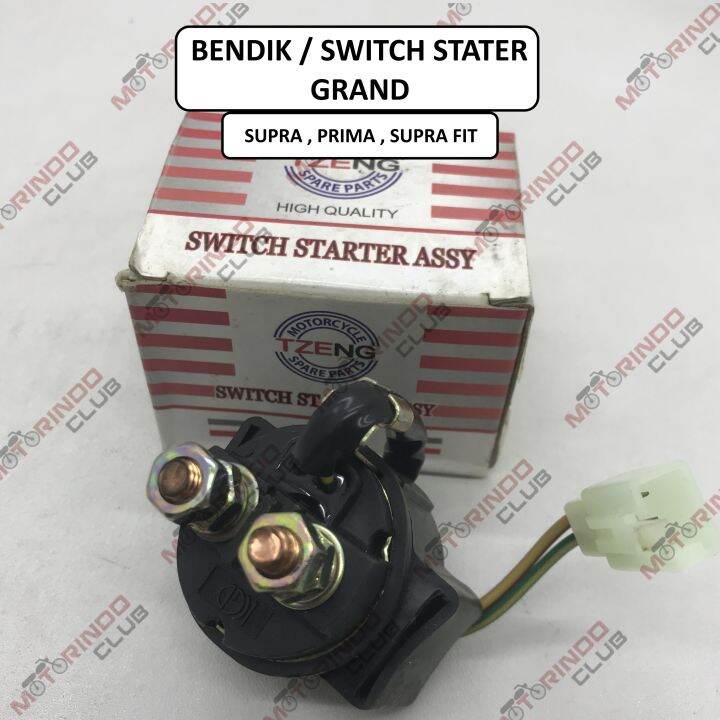 Bendix Bendik Switch Stater Grand Supra Prima Supra Fit Merek Tzeng Lazada Indonesia