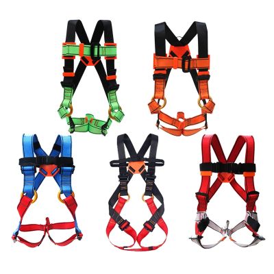 Rock Climbing Safety Harnes Full Body Harness Belt for Mountaineering/Rappelling/Tree Climbing Equipment Accessories