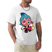 Sorbet Shark Cookie! Cookie Run Kingdom T-Shirt Cute Tops Black T Shirt Mens T-Shirts Pack