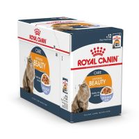 (ลด50%) Royal Canin Intense Beauty Pouch Gravy อาหารเปียก สำหรับแมวโต ขนและผิวหนัง เกรวี่ 85 กรัม x 12 ซอง เฉพาะวันนี้เท่านั้น !